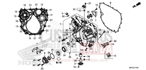 CARTER ARRIERE GL1800K de 2019